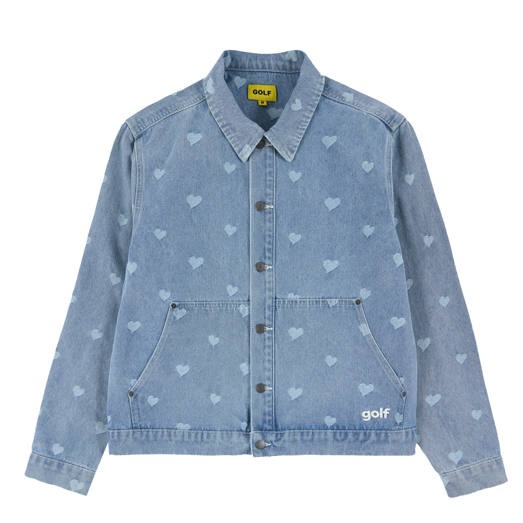 CRUSH DENIM JACKET